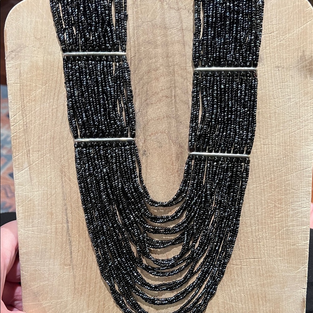 Absolutely Amazing Statement Beaded Necklace - image 1